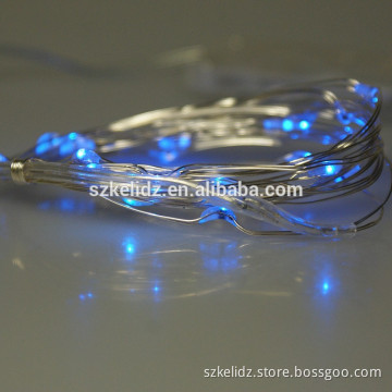 Starry String Lights Warm White Color LED's on a Flexible Copper Wire - LED String Light with 120 Individually Mounted LED's, 20